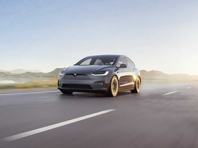 テスラ・モデルX。画像提供元：Tesla, Inc
