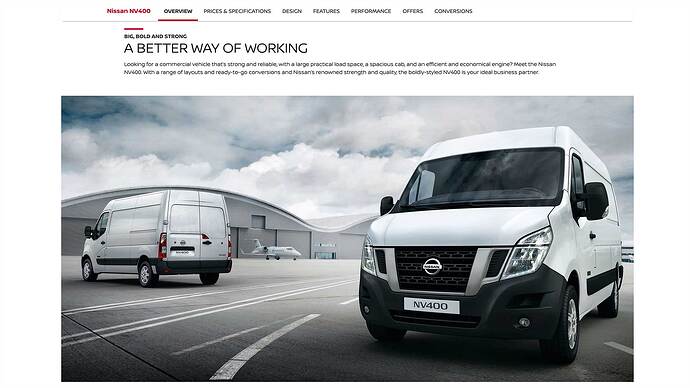 イギリス日産のウェブサイトから引用。