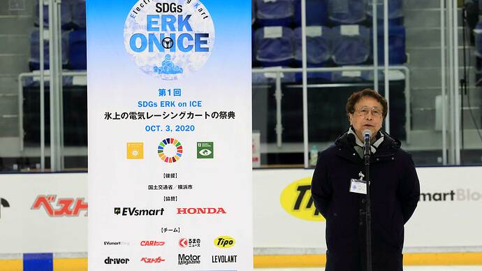 一般社団法人日本EVクラブ代表理事の舘内端さんがこの新しいモータースポーツの仕掛け人。（写真／荒川正幸）