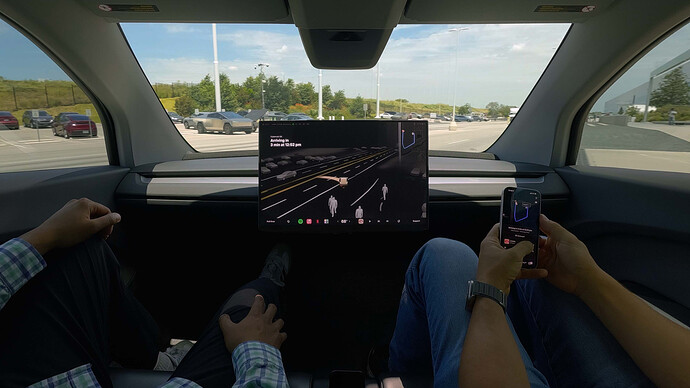 CYBERCAB–Autonomous rides for employees at GIGAFACTORY Texas.