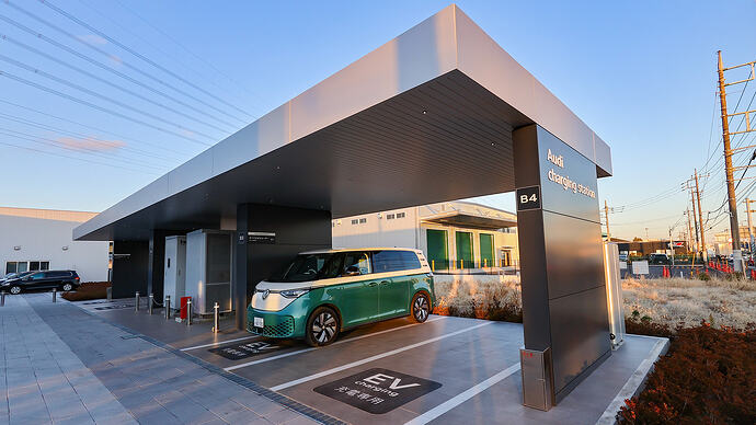 Audi charging station厚木
