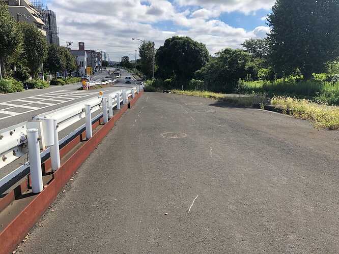 設置前の現地のようす。（横浜市温暖化対策統括本部が撮影した記録写真）