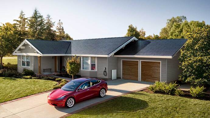 電気自動車だけではなく、ソーラーを中心とした再生可能エネルギーソリューション企業を標榜しているのがテスラの強みになりつつあります。