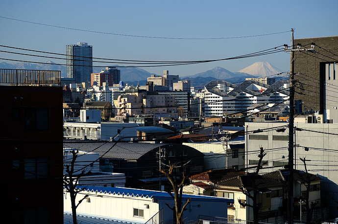東京郊外の楽しみの一つは、富士山の眺望だろう。丹沢や秩父の山系が迫り、東京とは思えないような景色にも出会える。