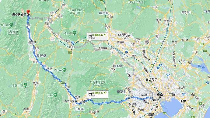 Googleマップの検索結果をキャプチャ。