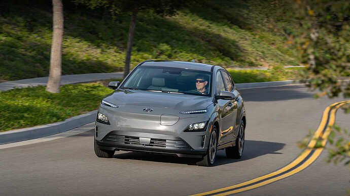 Hyundai KONA Electric 2022 モデル。