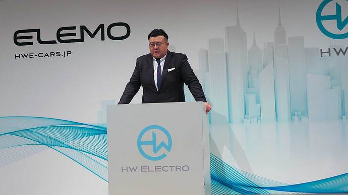 HW ELECTROの蕭偉城（ショウ・ウェイチェン）社長。