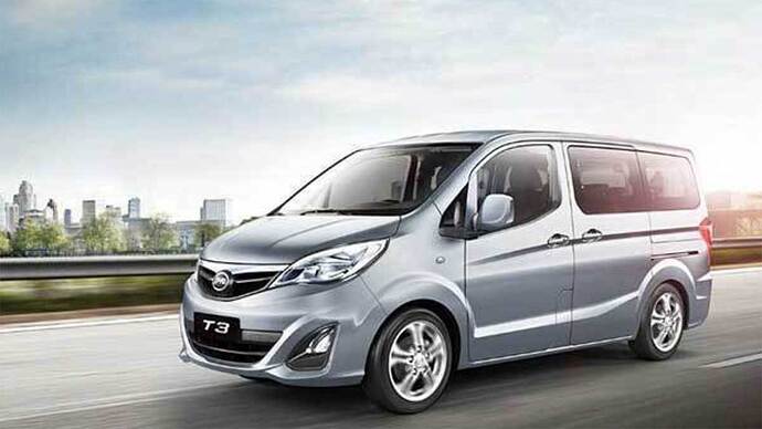 BYD T3。（画像は公式サイトから引用）