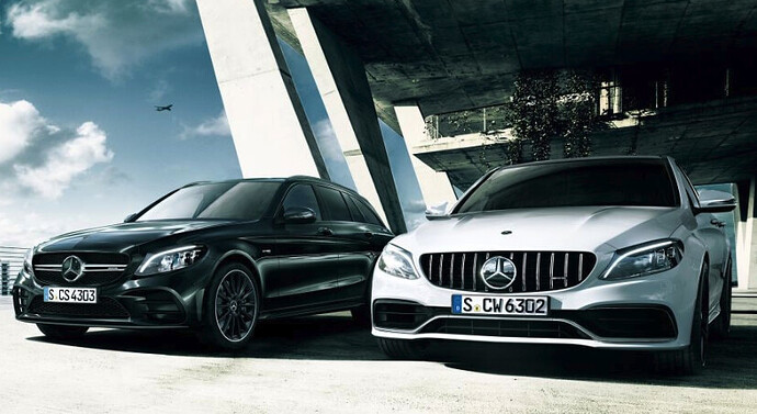 メルセデスAMG C63、メルセデスの公式サイトより転載。