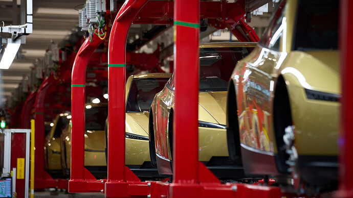 CYBERCAB-Production at GIGAFACTORY Texas.