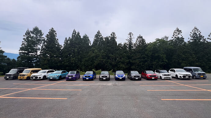 白馬に集まったホンダEV軍団！