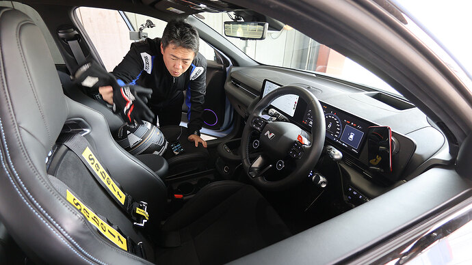 IONIQ 5 Nを購入したことをきっかけに参戦を決めた冨田選手。