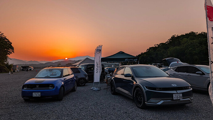 「EV Camp VISON 2026」にて。