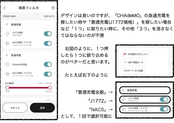 充電カード・アプリで探す改善提案
