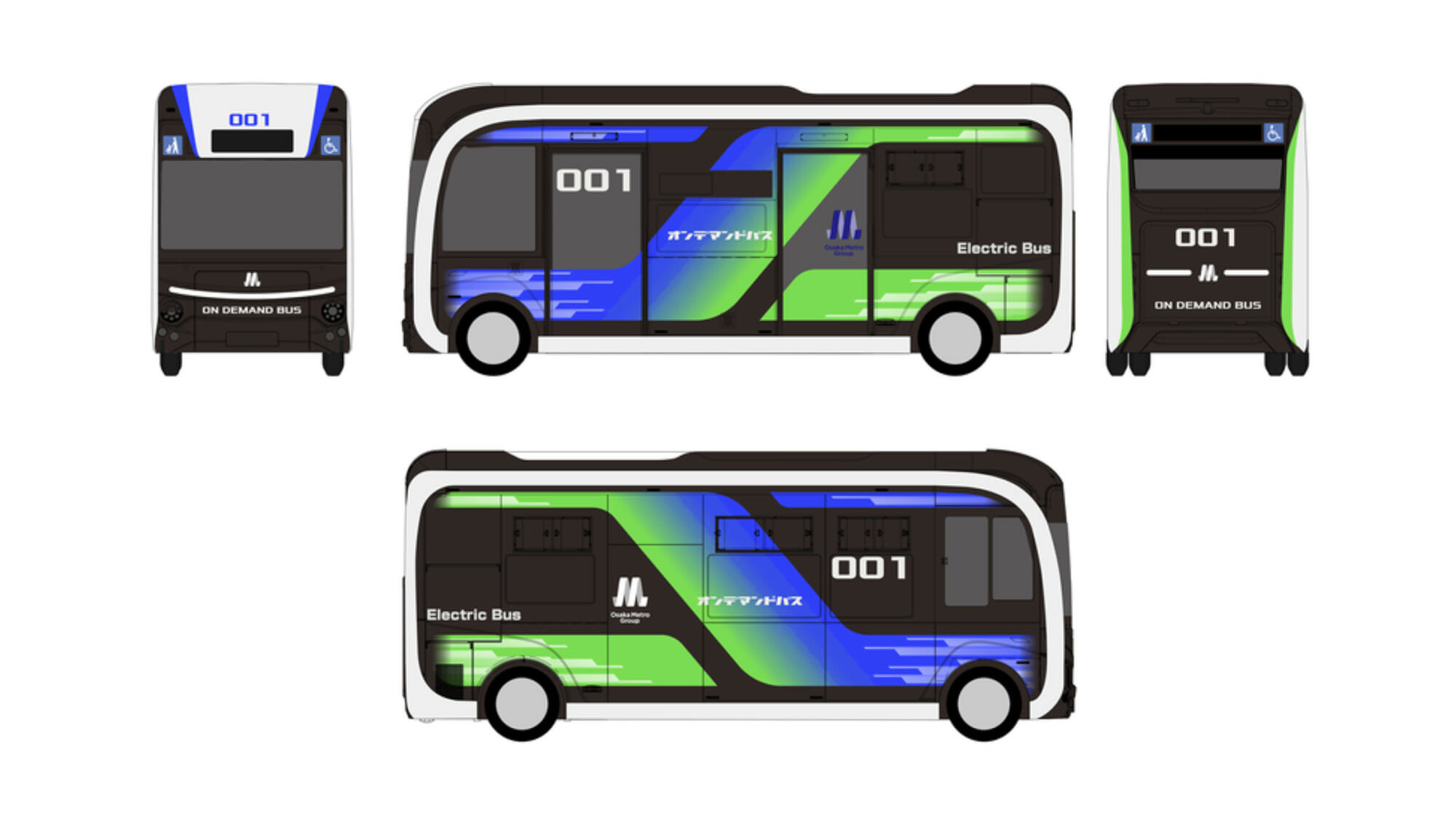 EVモーターズ・ジャパンが大阪メトロにEVバス100台を納車～まずは大阪