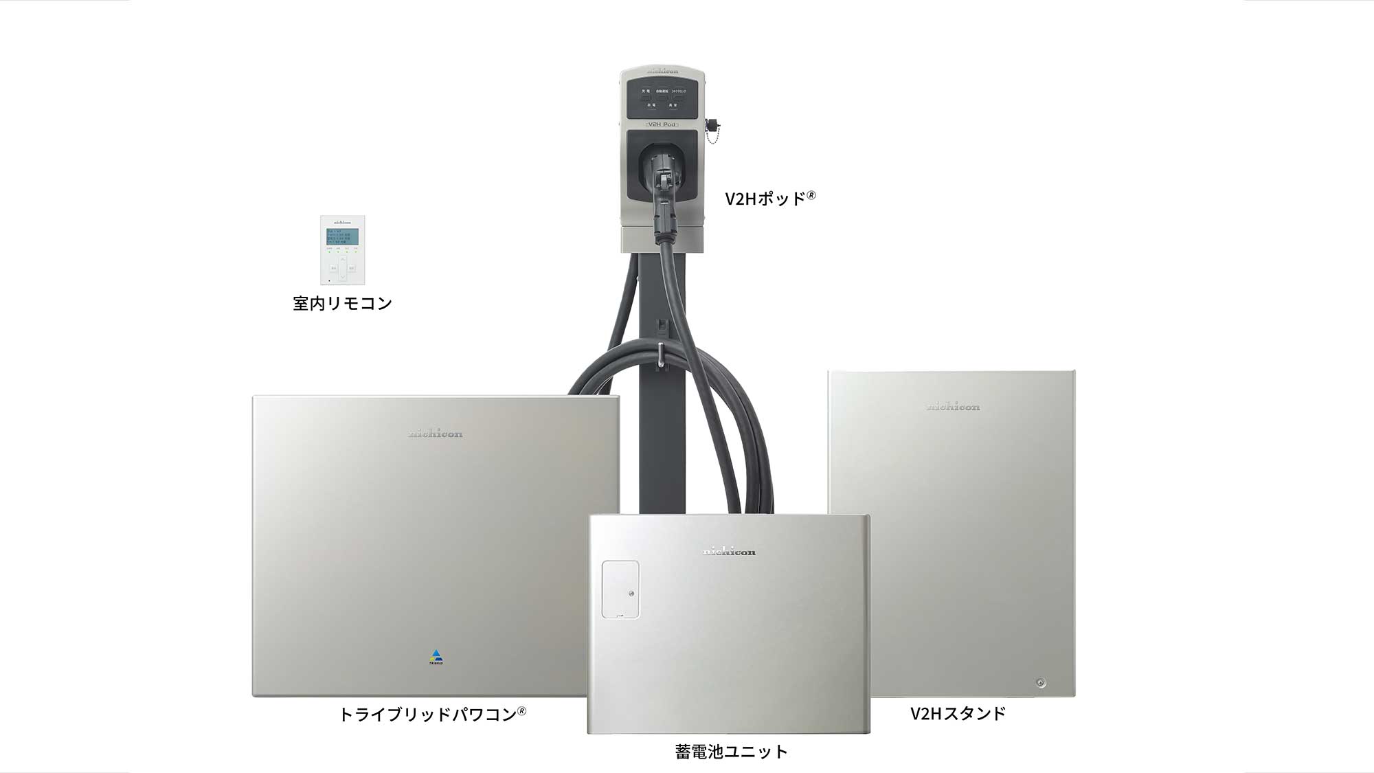 ニチコンが新型トライブリッド蓄電システム発表／自宅太陽光の電気を