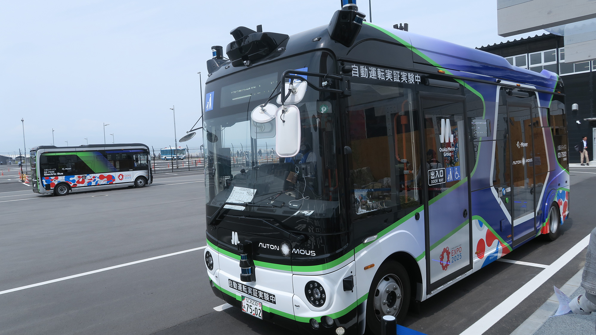 大阪・関西万博で自動運転EVバスを体感したい／現地で乗車レポート