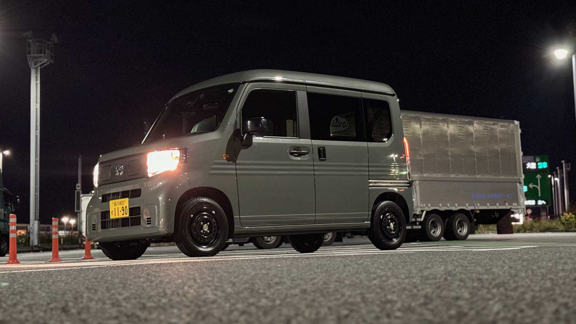 東名300km電費検証【23】ホンダ『N-VAN e:』／高速道路は100km/h以下で