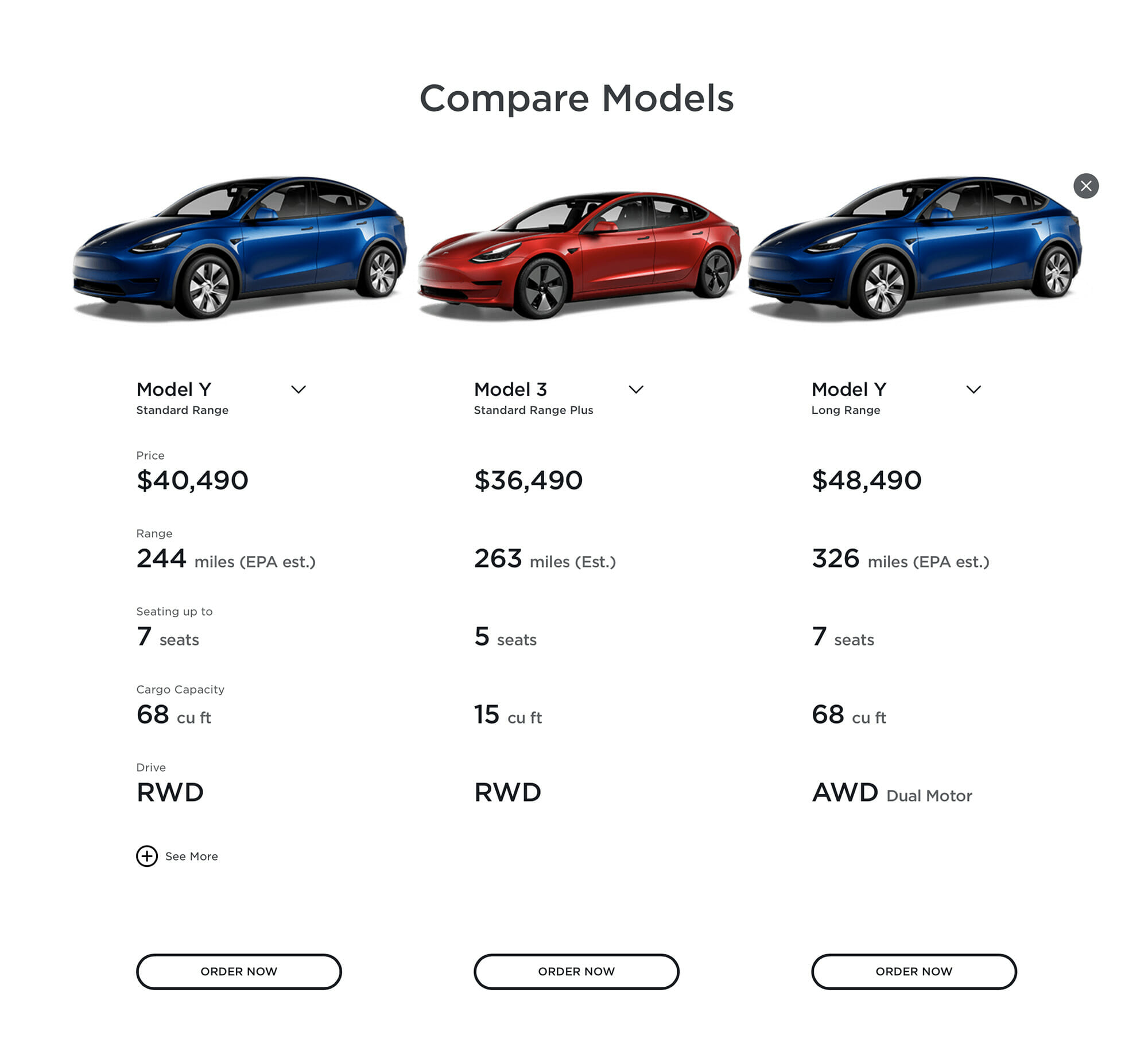 テスラが『モデルY』最安のスタンダードレンジ発売。航続距離約390kmで