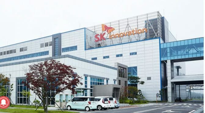 韓国SK Innovationがアメリカに大規模電池工場を建設の方向