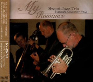 "My Romance" by Sweet Jazz Trio、コルネットのジャズは珍しい。抑えたコルネットの音色が素敵だ。著者のCDコレクションより。
