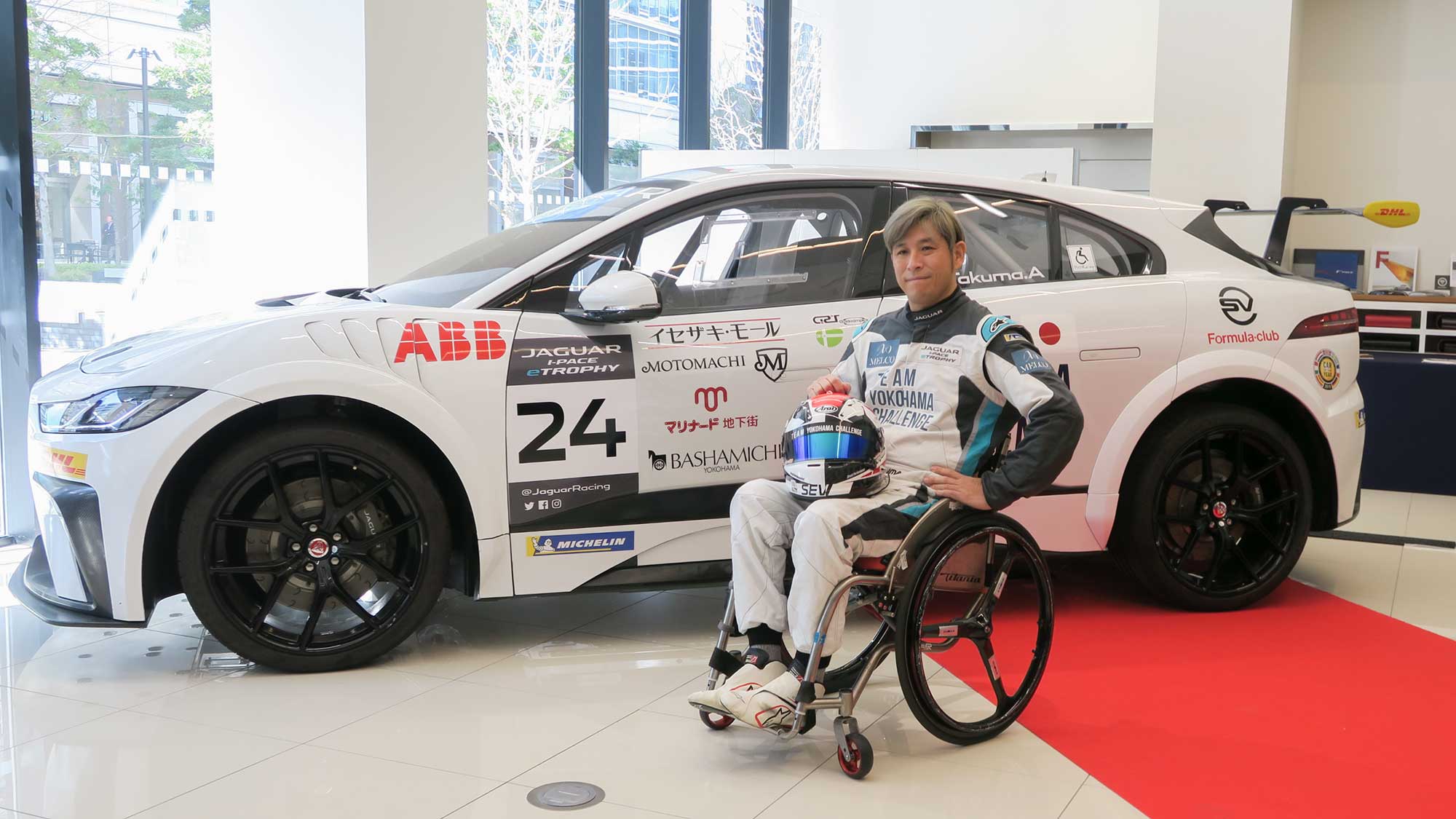 車椅子の元世界GPライダー青木拓磨選手がEVレース『アイペイスEトロフィー』に参戦