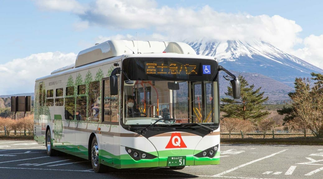富士急バスが導入したBYDの大型電気バス『K9』に緊急試乗
