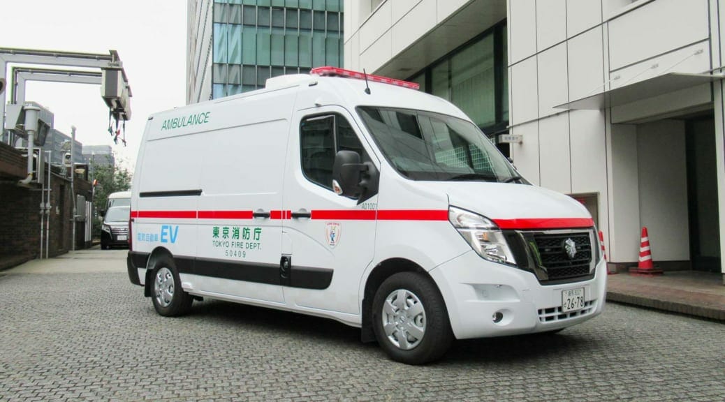 東京消防庁が日本初導入したEV救急車に感じる「がんばれニッポン！」