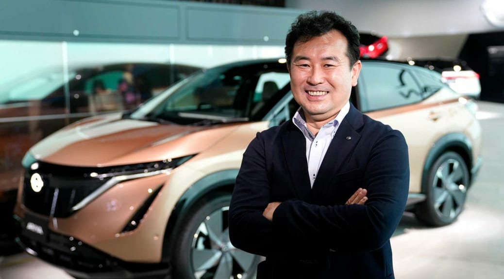 The new Nissan ARIYA: an exclusive interview with Nissan Chief engineer Hikaru Nakajima.