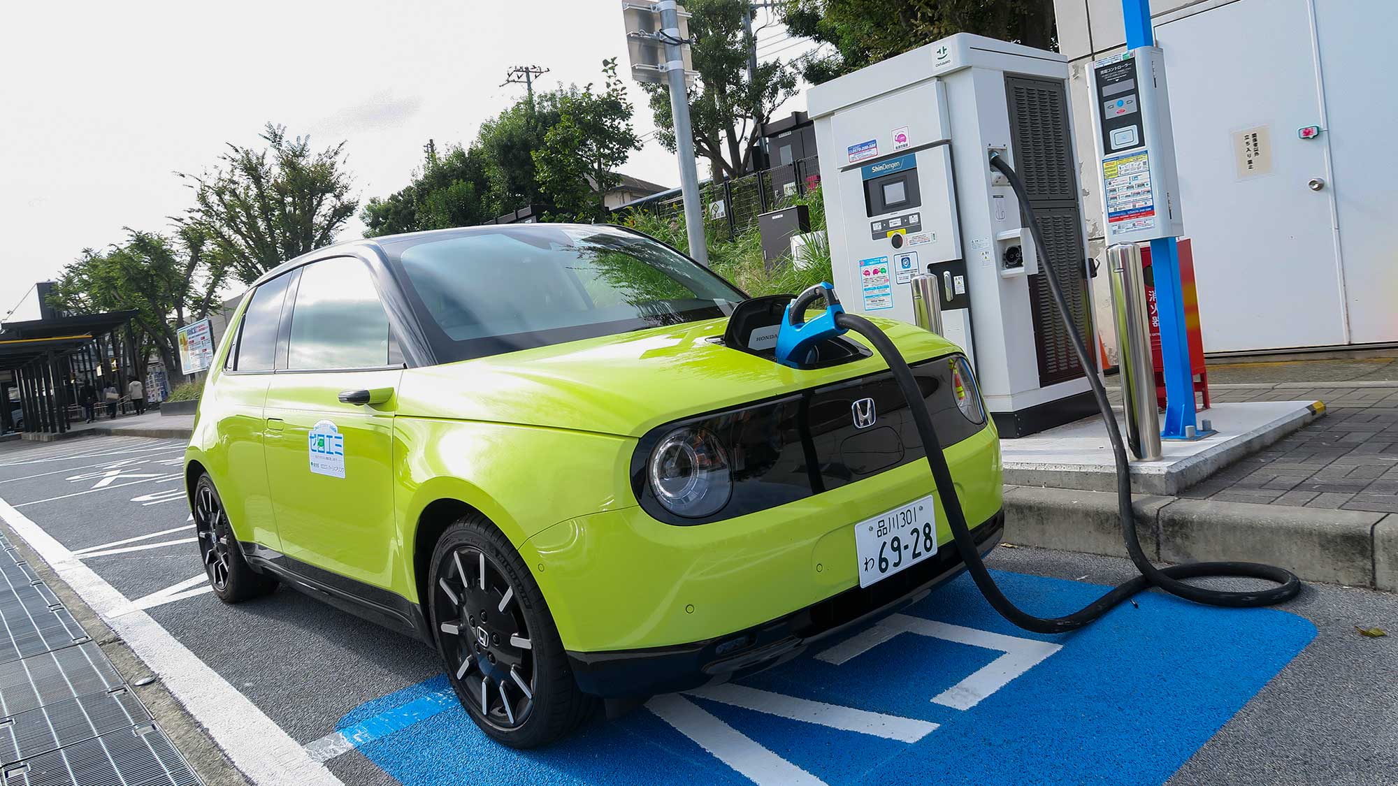 ホンダe カーシェア試乗で気になった 急速充電性能 などを広報部に質問 確認再試乗してきました Evsmartブログ