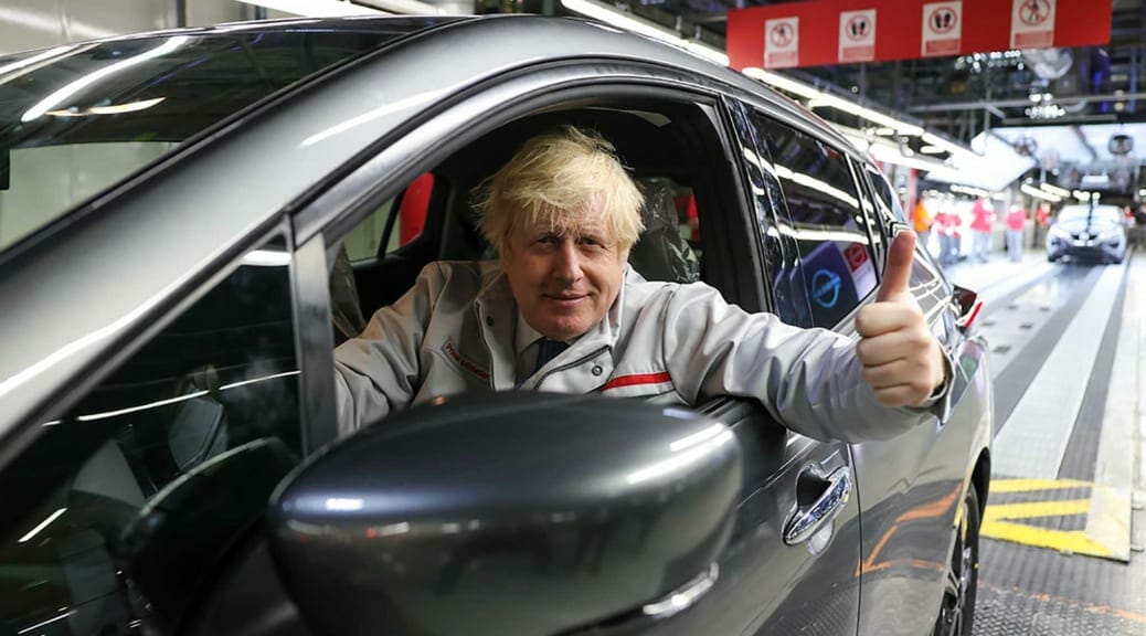 日産が英国で電気自動車＆電池生産に大規模投資〜雇用拡大をジョンソン首相も大歓迎
