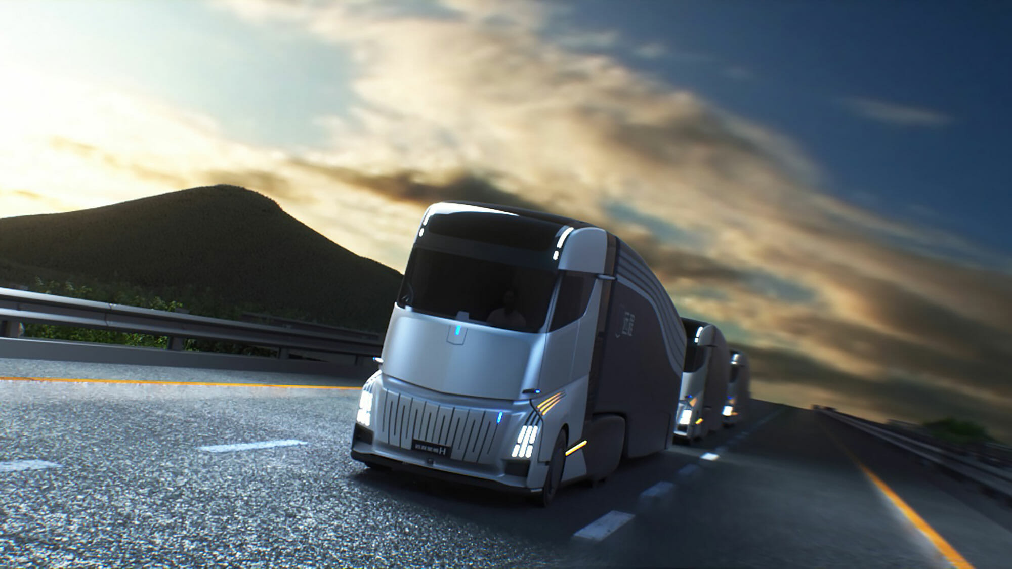 The Chinese electric trucking scene