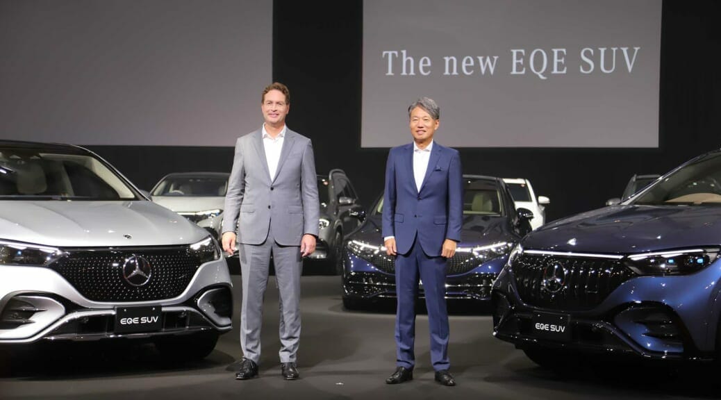 メルセデス・ベンツがラグジュラリーSUVの電気自動車『EQE SUV』を日本発売
