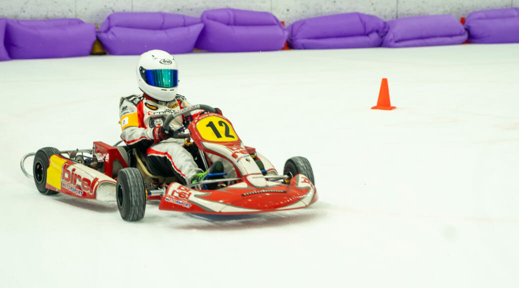 「EVならではのモータースポーツ」氷上電気カート競技会に参戦〜ハードルは低く、奥は深く