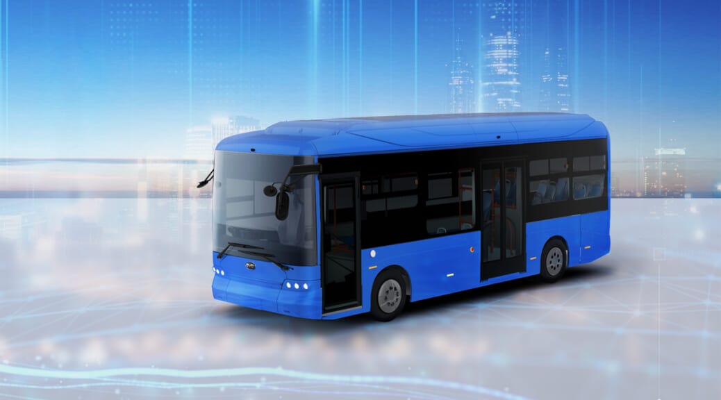 BYDが中型電気バス『J7』発売〜フルラインナップで公共交通のEV化を推進