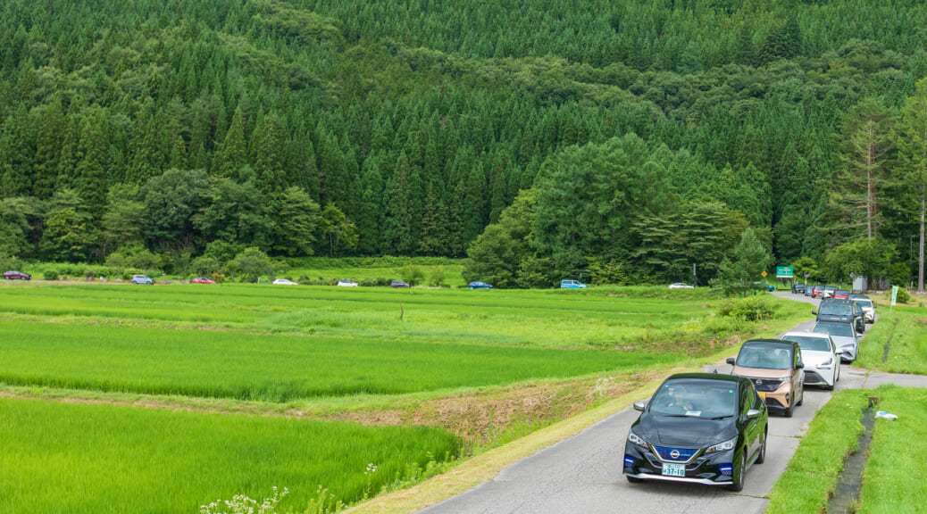 38車種101台が参加！『ジャパンEVラリー白馬2024』／愛車のV2L機能も大活躍