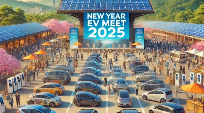 「NEW YEAR EV MEET 2025」【1月26日（日）千葉県柏市で開催】参加者募集中！