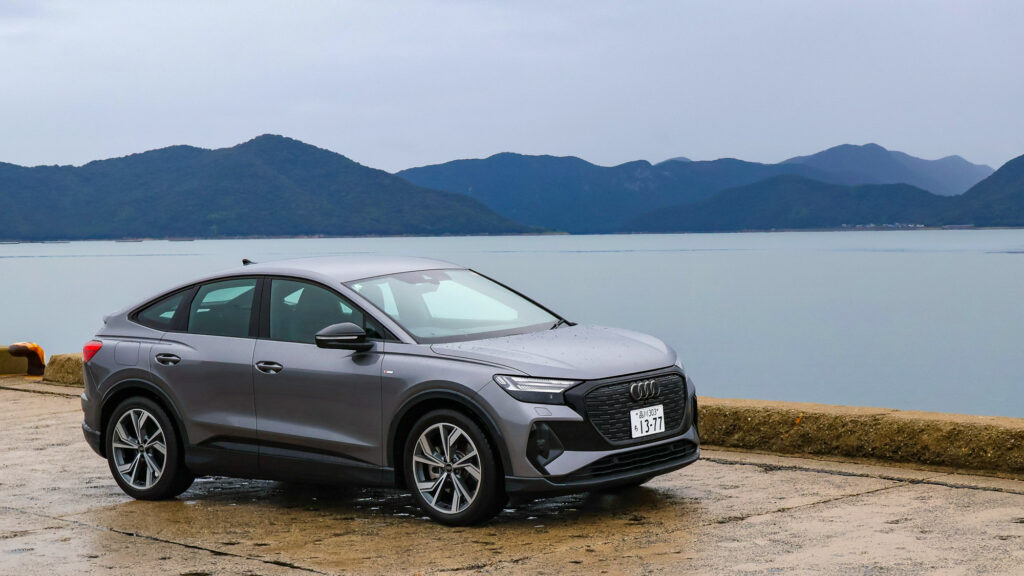 アウディの人気EV『Q4 Sportback e-tron』試乗レポート／岡山遠征でアップデート版の実力をチェック