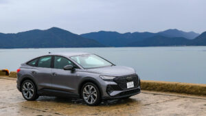 アウディの人気EV『Q4 Sportback e-tron』試乗レポート／岡山遠征でアップデート版の実力をチェック