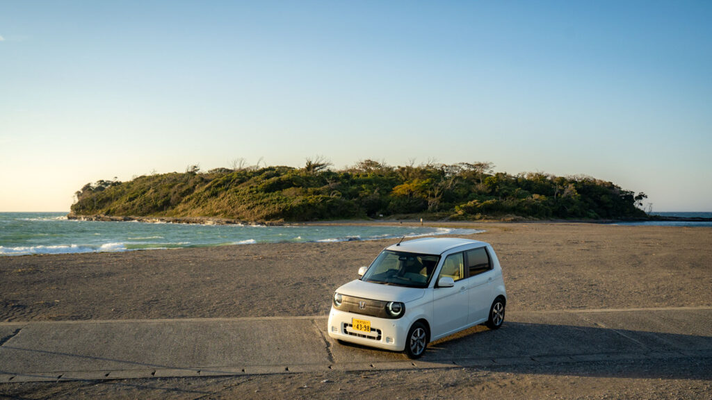 ホンダの軽乗用EV『N-ONE e:』で南房・館山へプチ長距離試乗／プラグアンドチャージはやっぱり便利