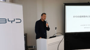 BYDオートジャパン東福寺社長が熱弁＆質問に回答／SEALを導入したタクシードライバーさんの現実とは？