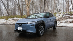 スバルの新型「ソルテラ AWD」で2月の草津温泉へ／「EVは航続距離が不安」という思い込みからの脱却を！