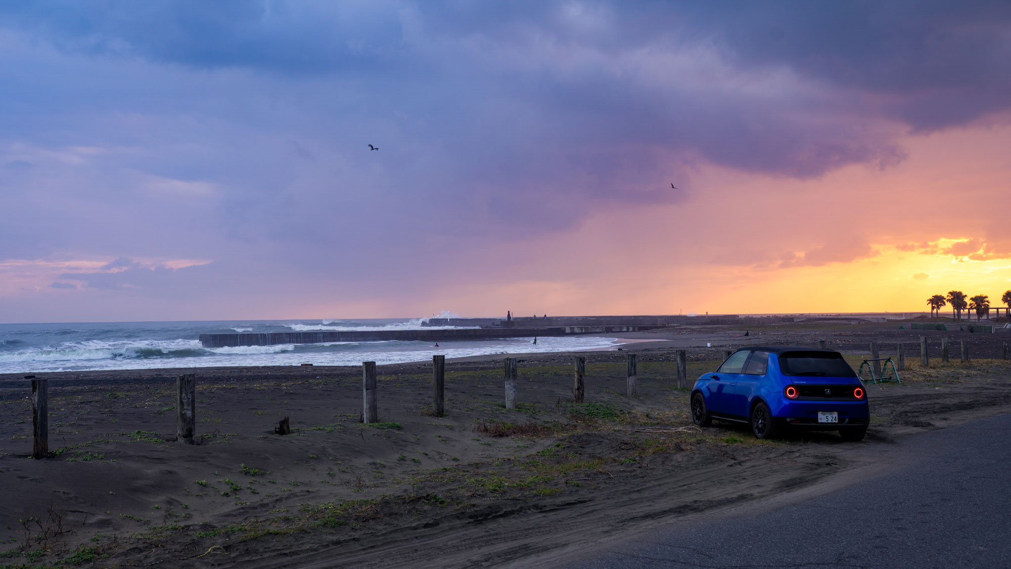 「みだれ打ち」EV日本一周【02】千葉県（後編）／シーサイドラインを快走！ 砂浜に乗り入れできる海岸も