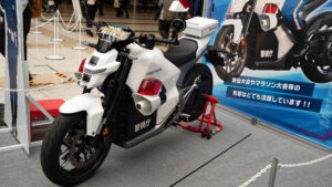 6kW普通充電対応のEVバイクホンダ「WN7」をチェック／魅力的な電動スポーツバイクの日本発売に期待