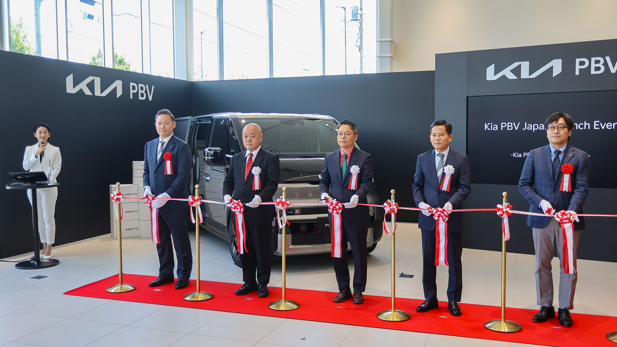 Kia PBVジャパンがディーラー第1号店オープン〜EVバン「PV5」で初年度1000台の販売を計画