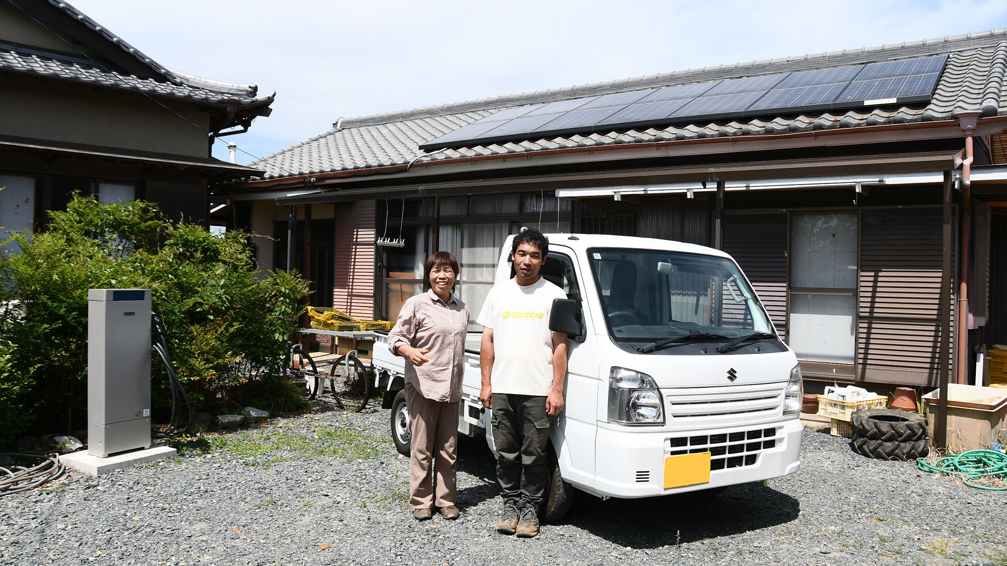 スズキが「キャリイ」を改造したEV軽トラで実証実験／エンジン軽トラ程度の価格ならすぐにでも買いたい